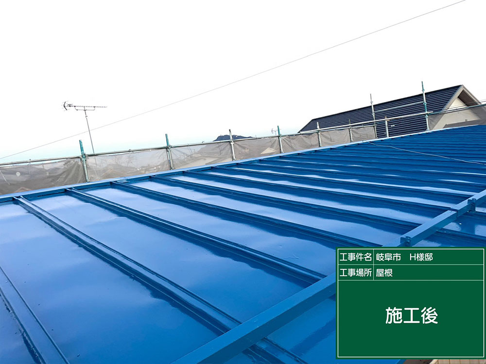 外壁塗装（岐阜市・H様邸）