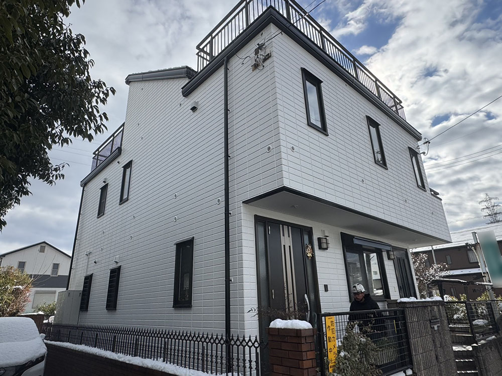 外壁塗装（一宮市・H様邸）