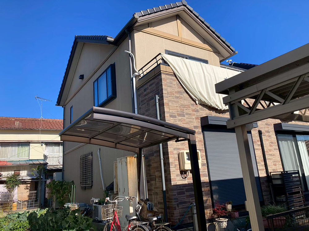 外壁塗装（名古屋市・K様邸）