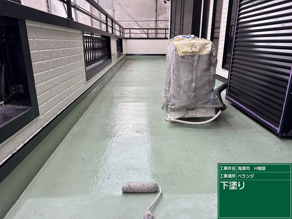 外壁塗装（海津市・H様邸）