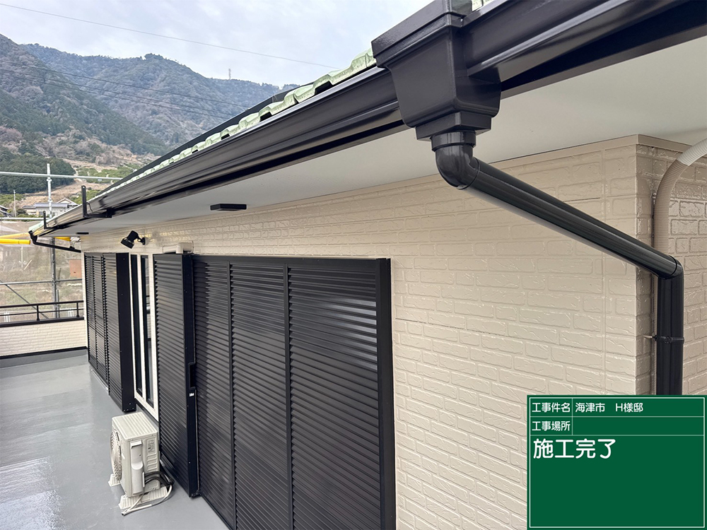 外壁塗装（海津市・H様邸）