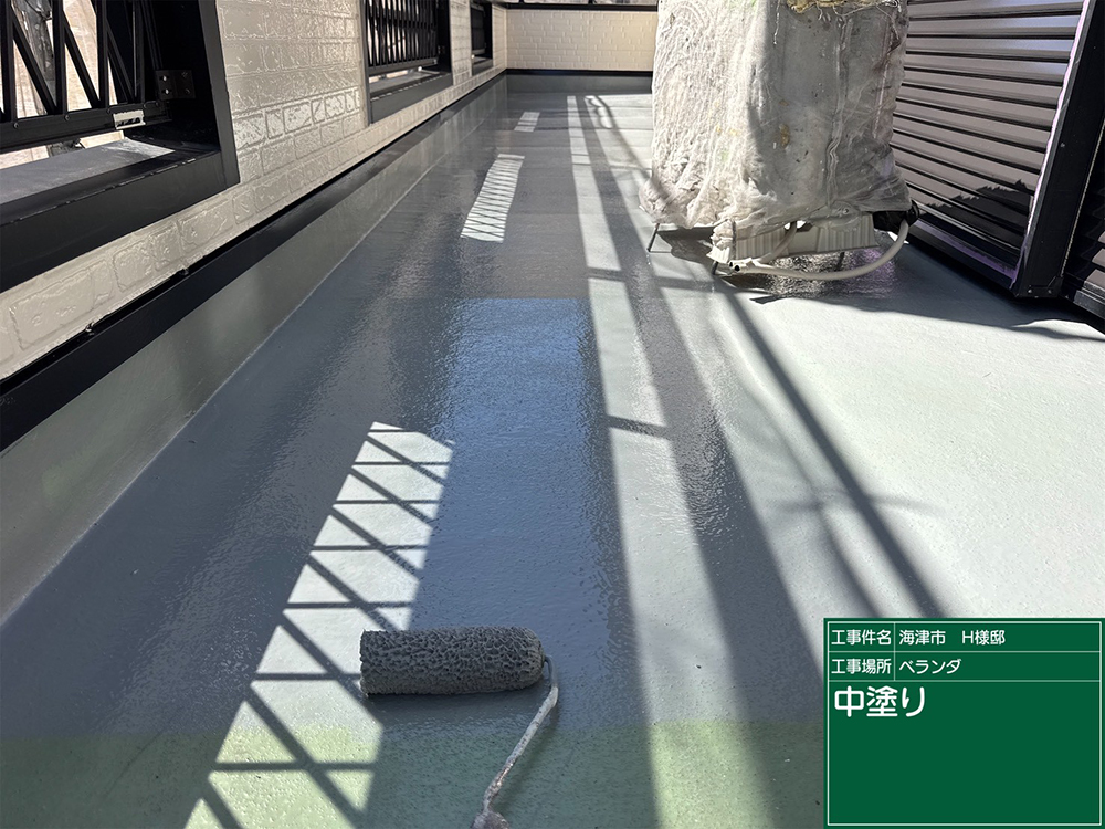 外壁塗装（海津市・H様邸）