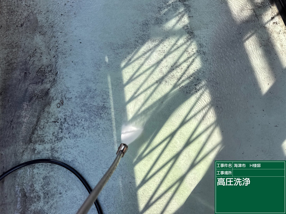 外壁塗装（海津市・H様邸）