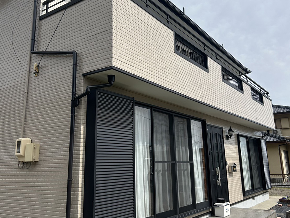 外壁塗装（海津市・H様邸）