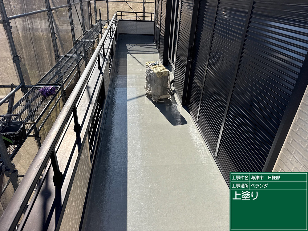 外壁塗装（海津市・H様邸）