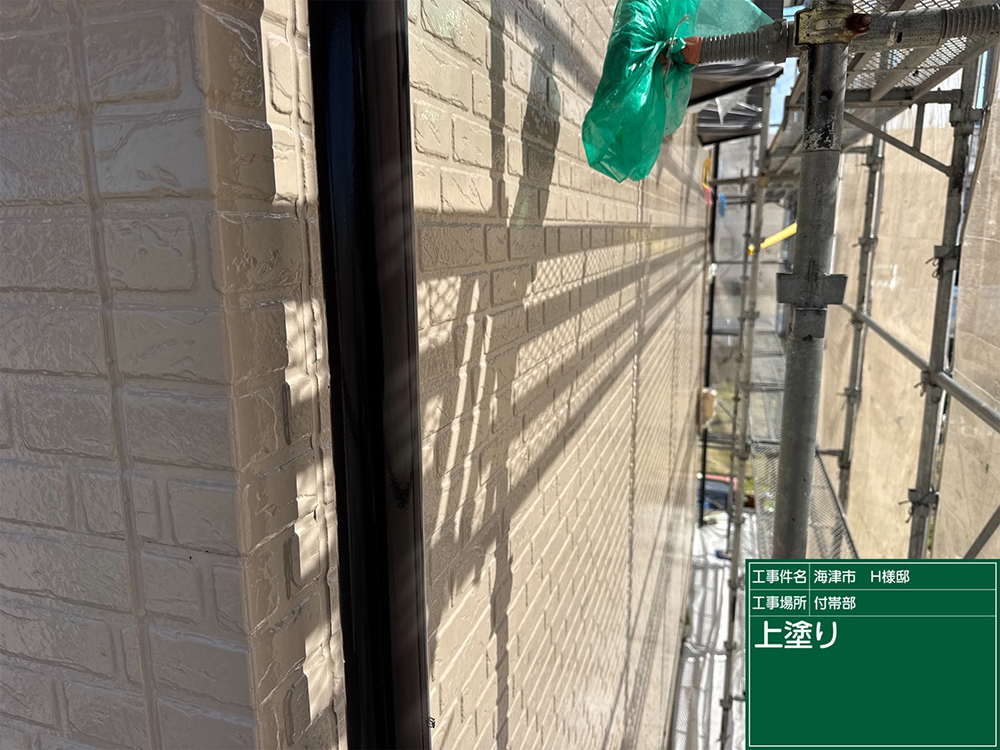外壁塗装（海津市・H様邸）