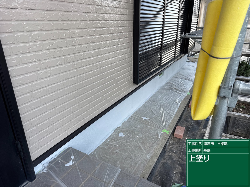 外壁塗装（海津市・H様邸）