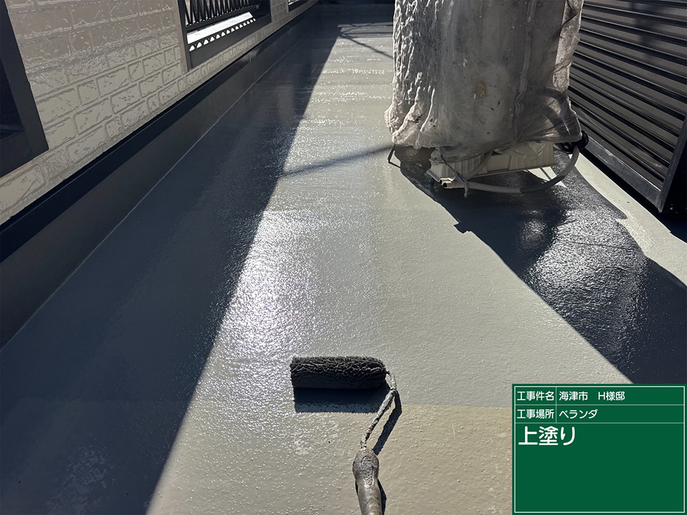 外壁塗装（海津市・H様邸）