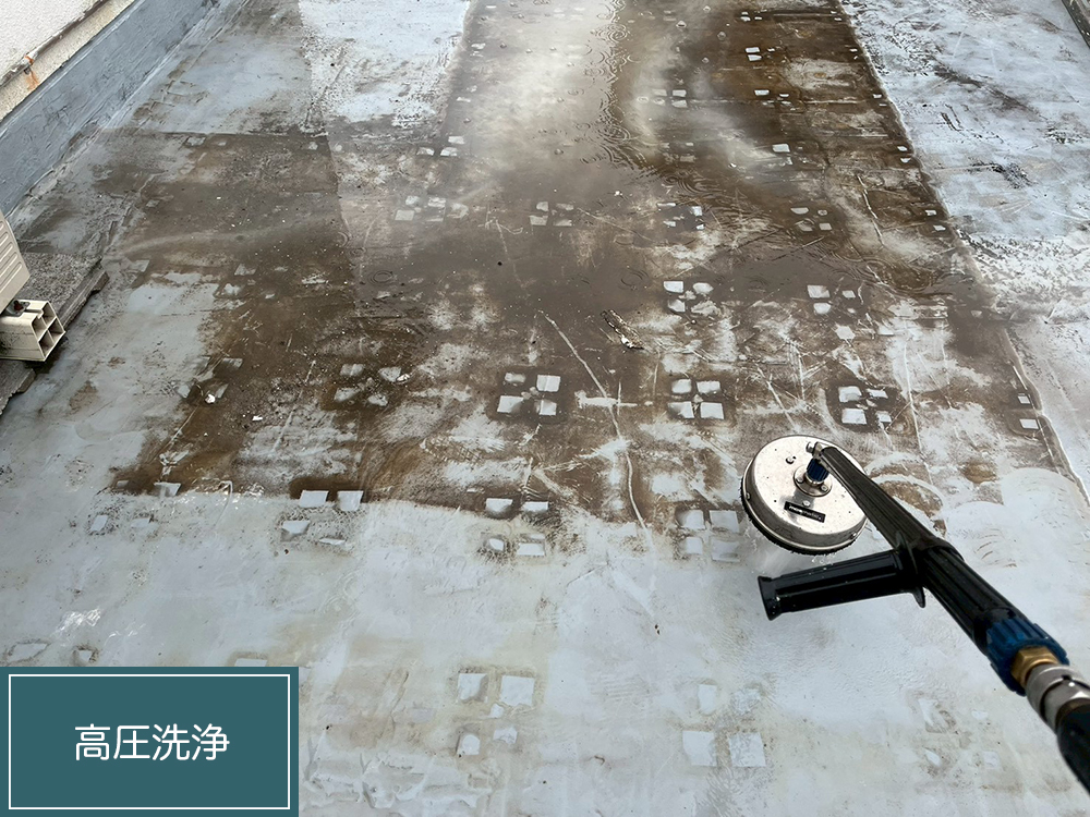 防水工事（各務原市・F様邸）