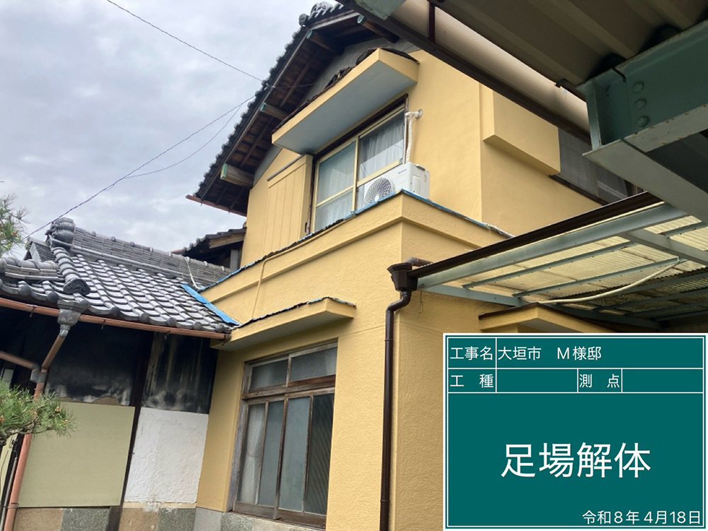 外壁塗装（大垣市・Y様邸）