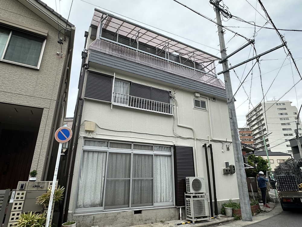 外壁塗装（名古屋市・S様邸）
