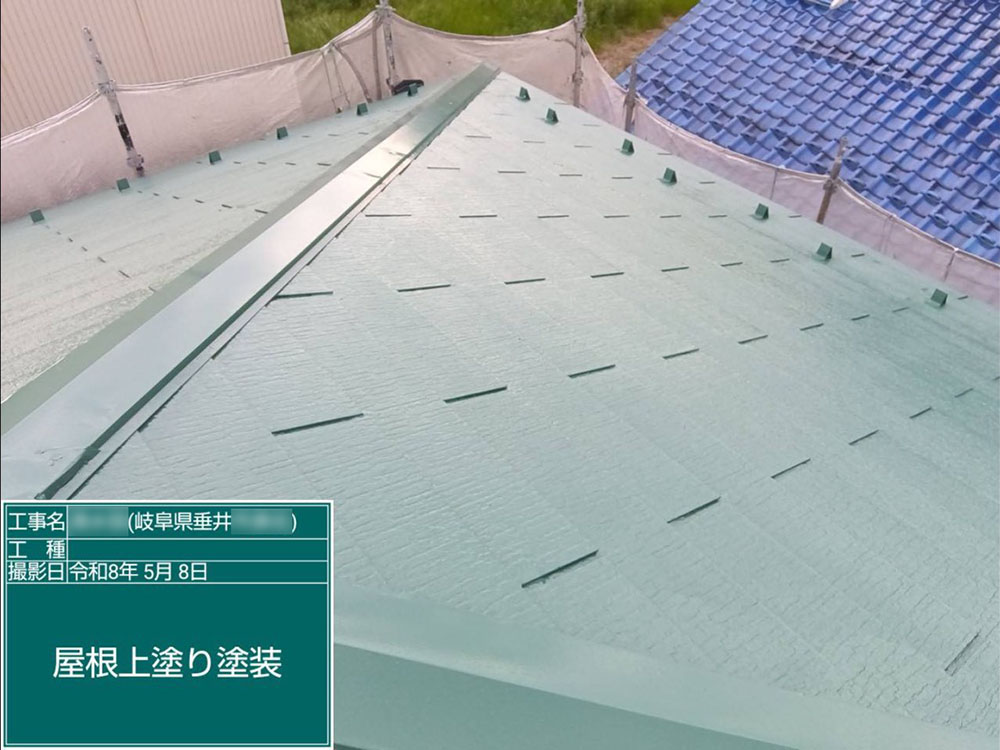 外壁塗装（不破郡・S様邸）