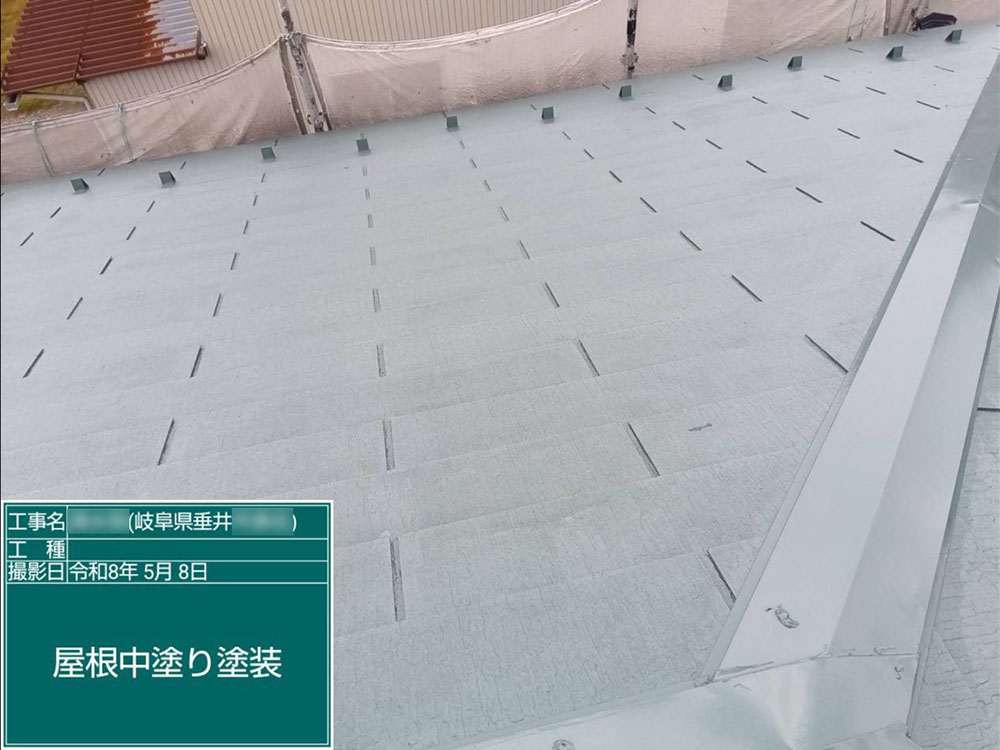 外壁塗装（不破郡・S様邸）