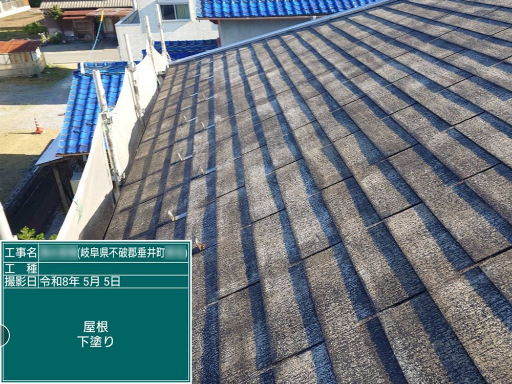 外壁塗装（不破郡・S様邸）
