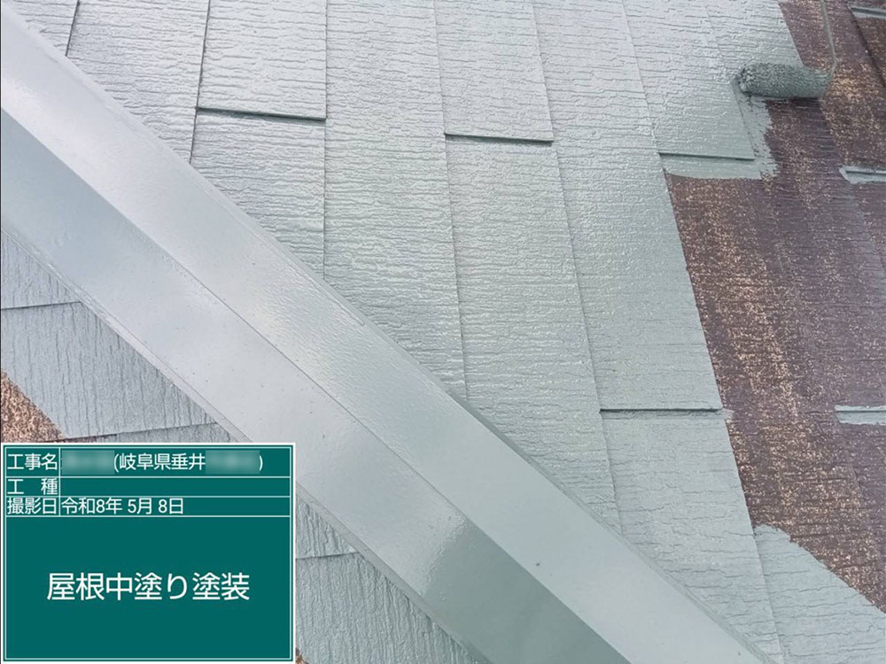 外壁塗装（不破郡・S様邸）