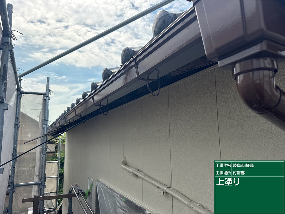 外壁塗装（岐阜市安良田町・I様邸）
