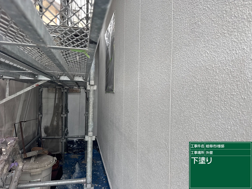 外壁塗装（岐阜市安良田町・I様邸）