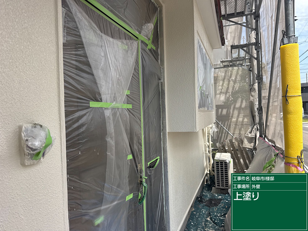 外壁塗装（岐阜市安良田町・I様邸）