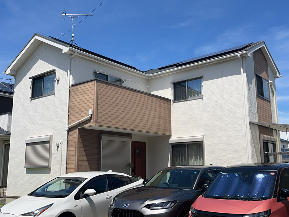 外壁塗装（各務原市那加西市場・Y様邸）