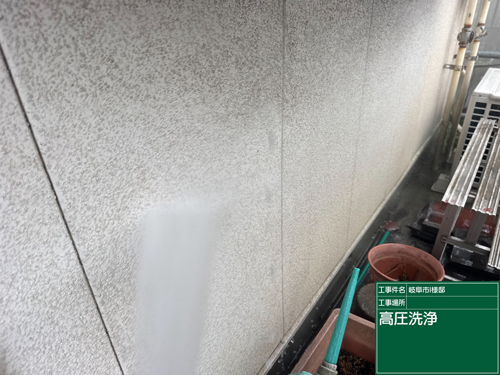 外壁塗装（岐阜市安良田町・I様邸）