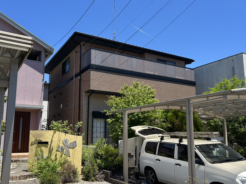 外壁塗装（岐阜市・H様邸）