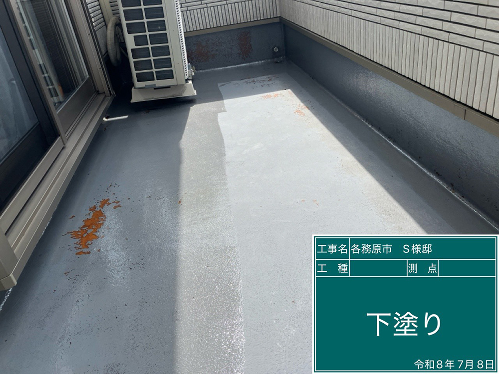 屋根塗装（各務原市下切町・S様邸）