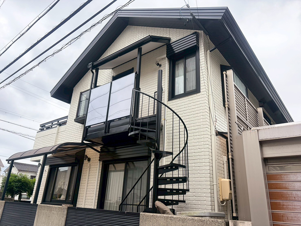 外壁塗装（名古屋市瑞穂区甲山町・T様邸）