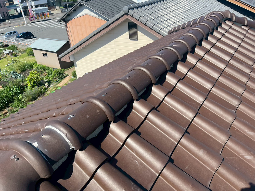 瓦屋根（一宮市木曽川町・I様邸）