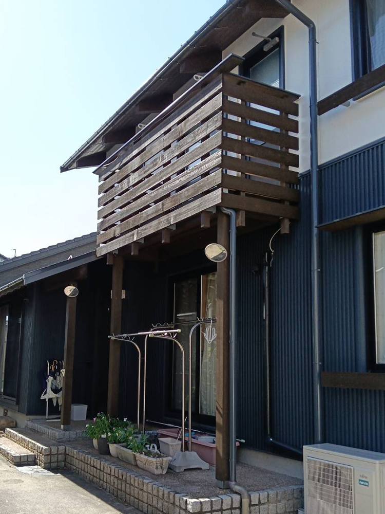 外壁塗装（岐阜市蔵前・N様邸）