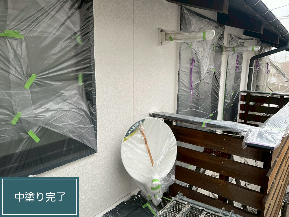 外壁塗装（岐阜市蔵前・N様邸）