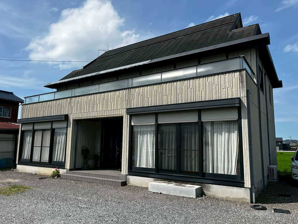 外壁塗装（栗東市小野・O様邸）