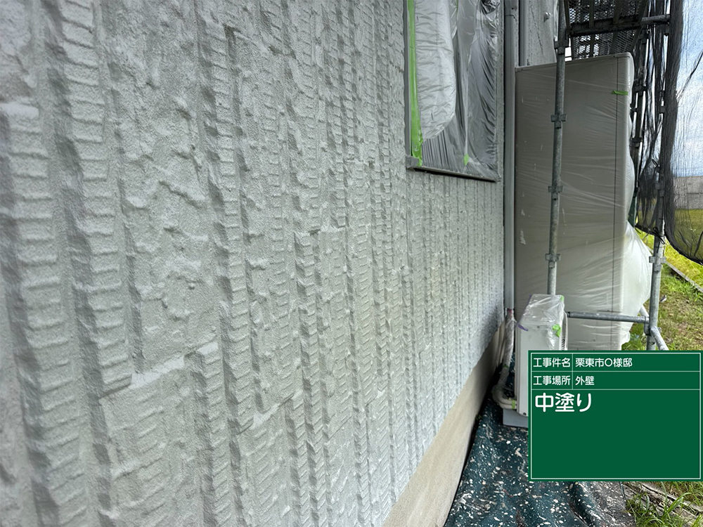 外壁塗装（栗東市小野・O様邸）