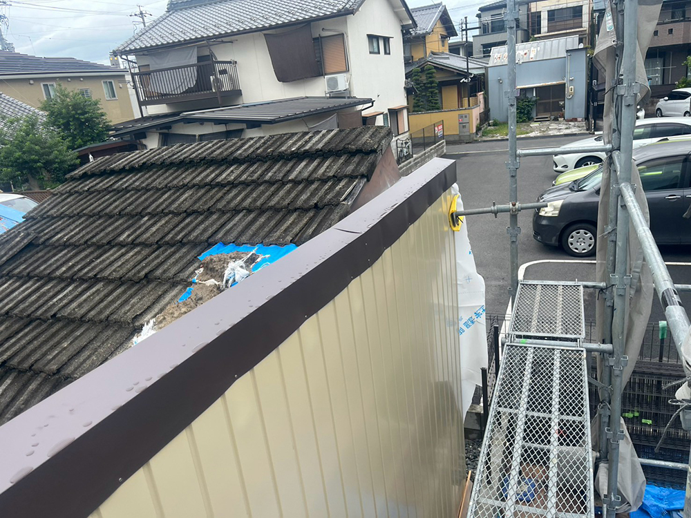 外壁カバー工法（一宮市・Y様邸）