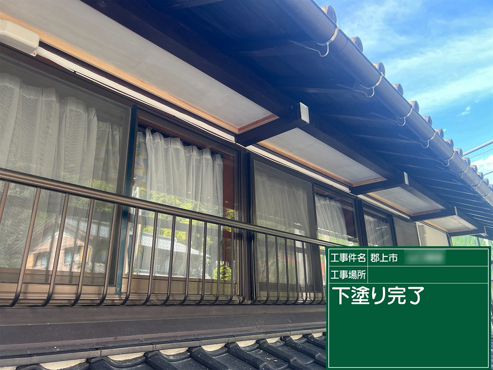 外壁塗装（郡上市八幡町瀬取・Y様邸）
