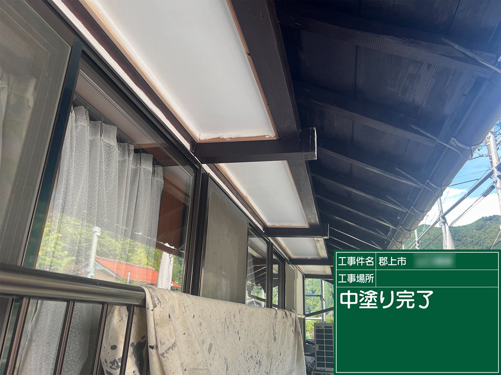 外壁塗装（郡上市八幡町瀬取・Y様邸）