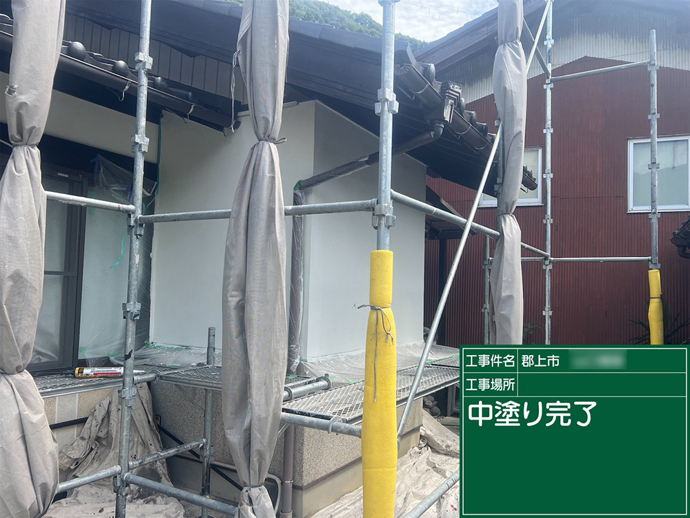 外壁塗装（郡上市八幡町瀬取・Y様邸）