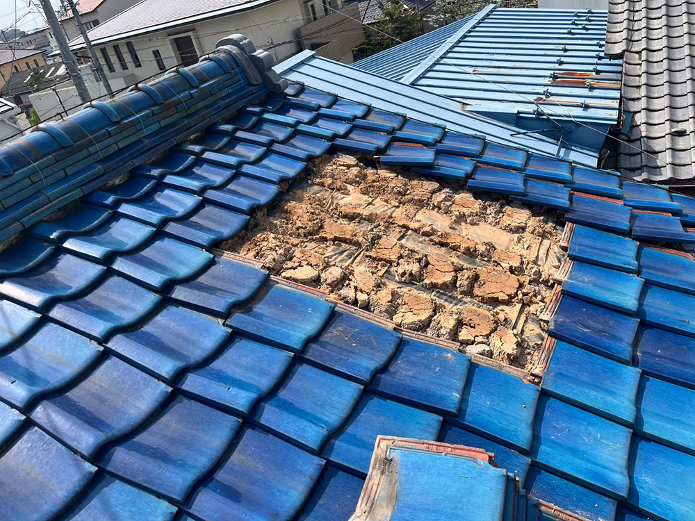 瓦屋根（岐阜市加納黒木町・S様邸）