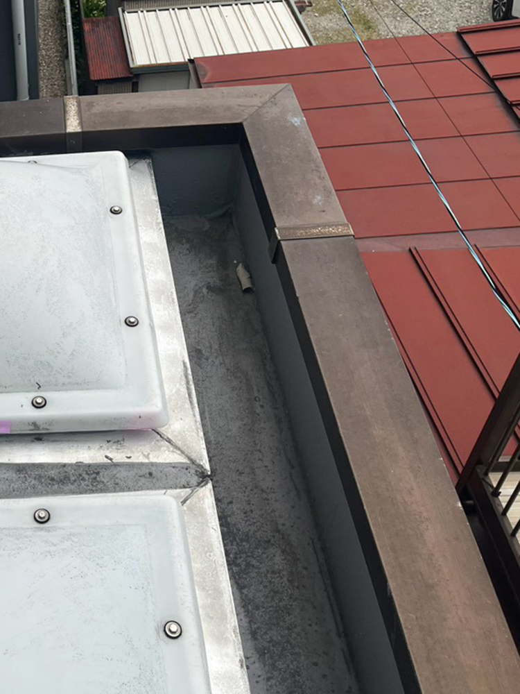 板金工事（名古屋市北区山田・H様邸）