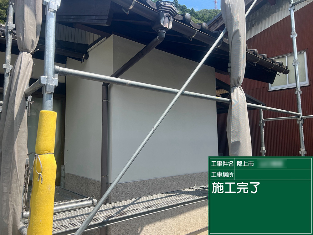 外壁塗装（郡上市八幡町瀬取・Y様邸）