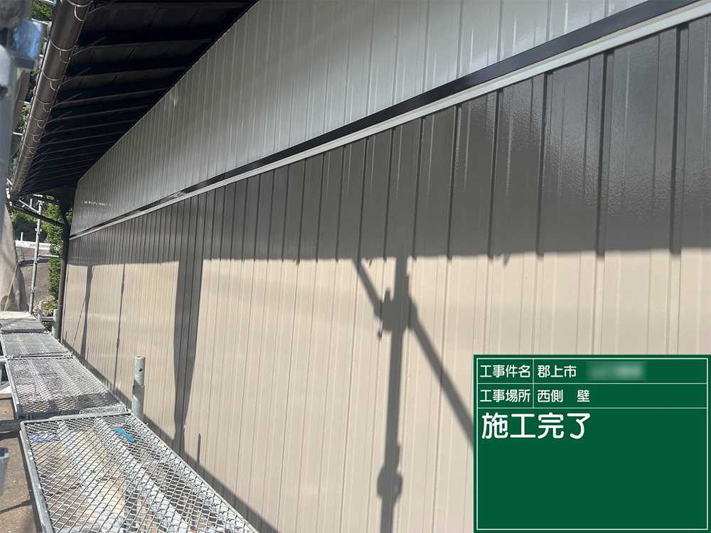 外壁塗装（郡上市八幡町瀬取・Y様邸）